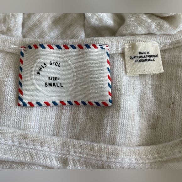 Postmark White Tunic - Picture 3 of 4